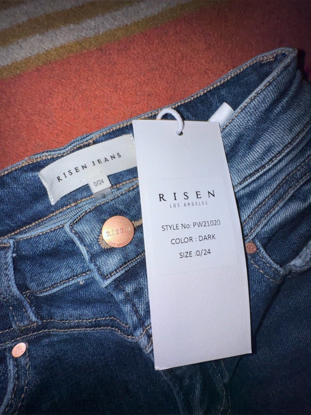 Dark Blue Women's Jeans - size 24